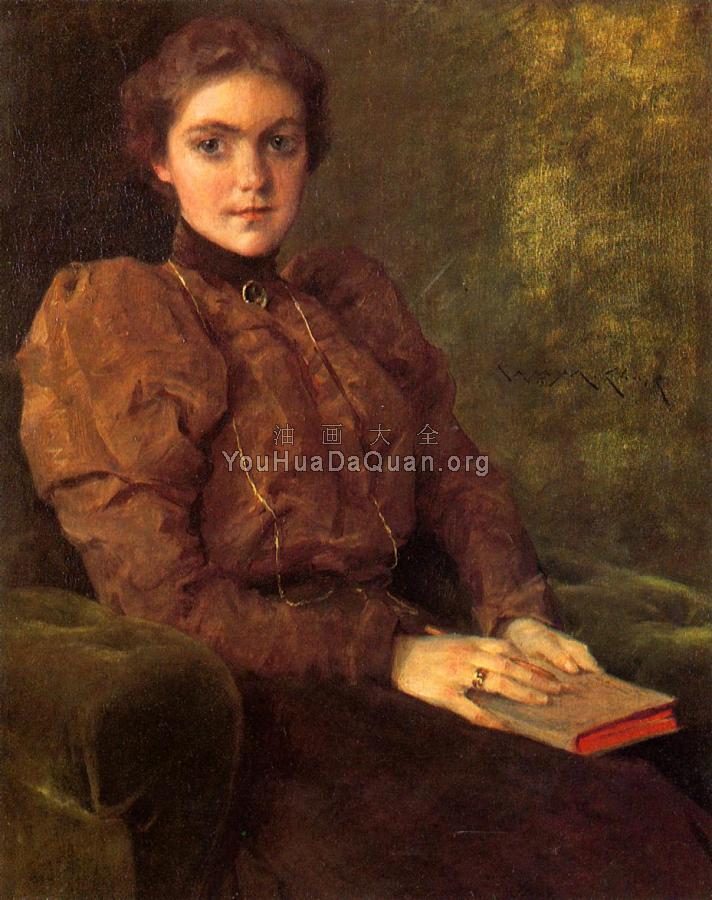 A Lady in Brown - 威廉·梅里特·查斯